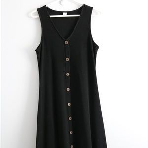 Old Navy ribbed midi dress